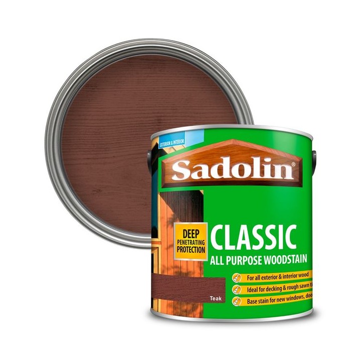 Sadolin Classic Wood Protection 2.5L Teak