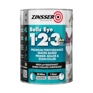 Zinsser Bullseye 1-2-3 Primer Sealer 2.5L Stain Killer