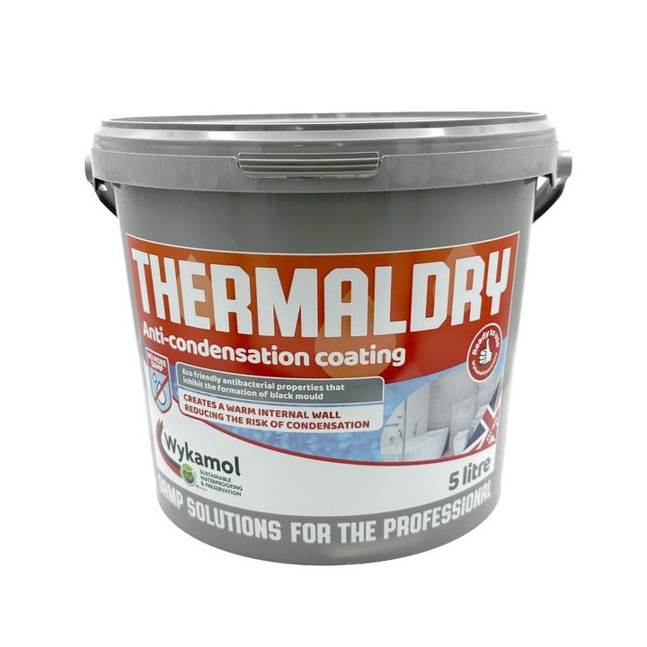Wykamol No More Damp Thermal Dry Anti Condensation Coat White 5 Litre