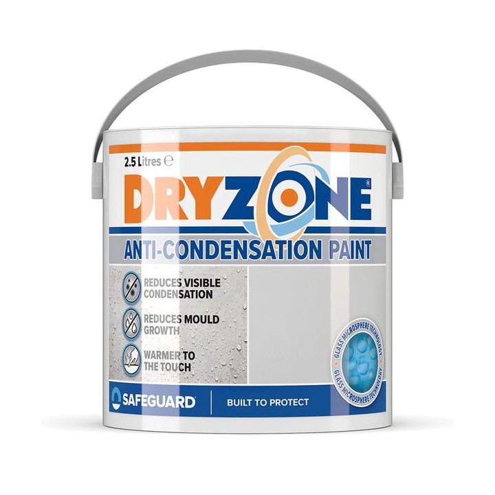 Safeguard Dryzone Anti-condensation Paint 2.5L White