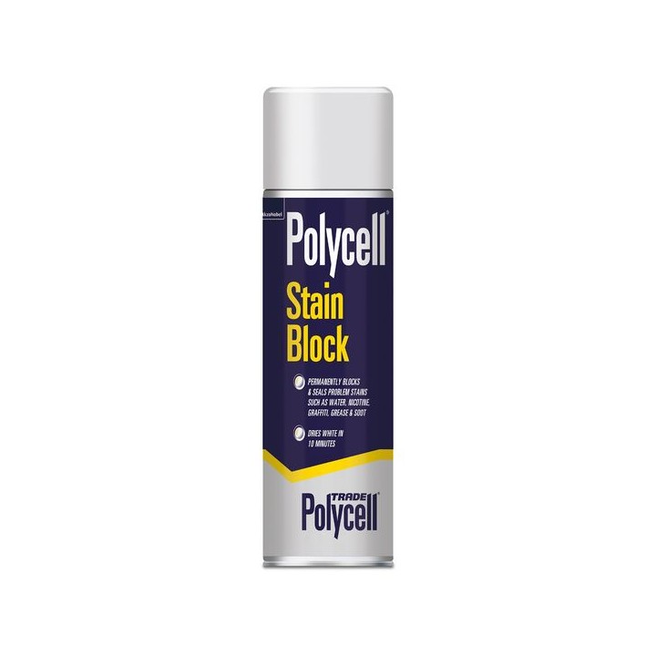 Polycell Trade Stain Block 500ml Aerosol