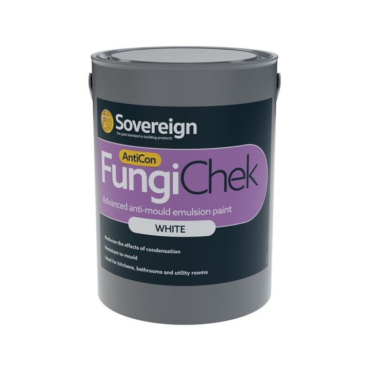 Sovereign Fungichek Anticon Thermal Paint White 5L