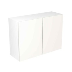 Flatpack Wall Unit Value Slab Standard Matt White 1000mm - FKKM1015