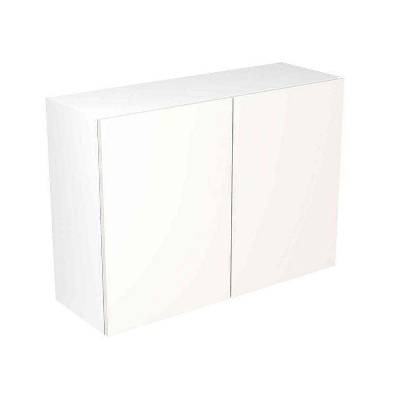 Flatpack Wall Unit Value Slab Standard Matt White 1000mm - FKKM1015