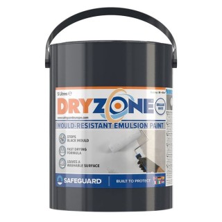 Safeguard Dryzone Anti-mould Emulsion Paint 5L White
