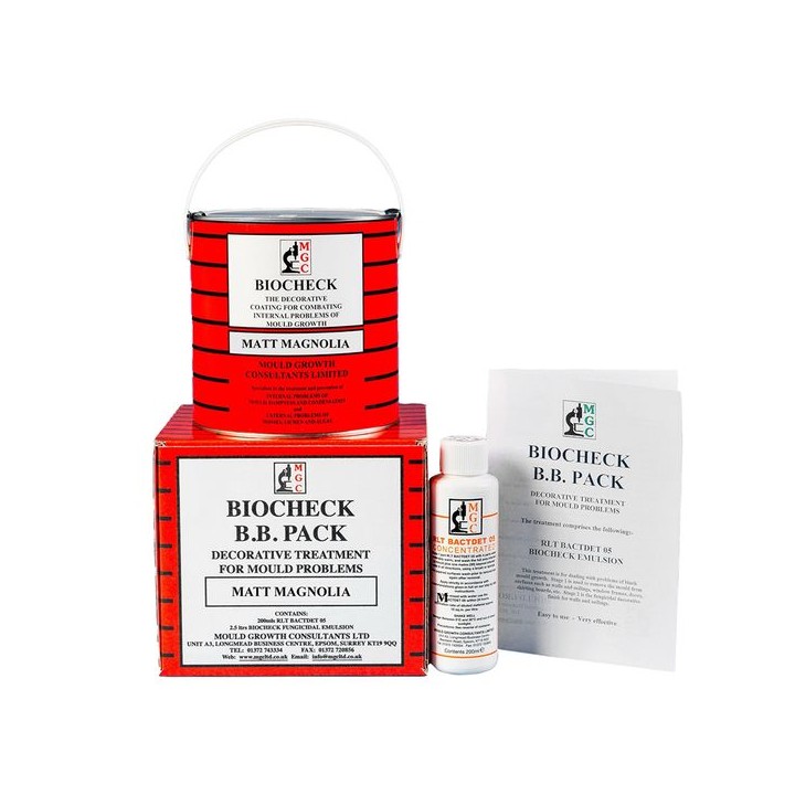 MGC Biocheck B B Pack Matt Magnolia 2.5L