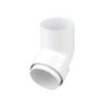 Wavin Osma RoundLine offset bend spigot 68mm white 0T026W