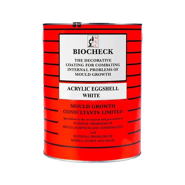 MGC Biocheck Acrylic Eggshell White 5L