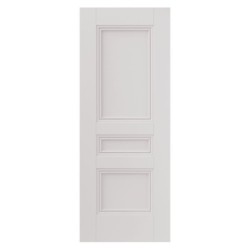 JB Kind Osborne 3 Panel Offset White Primed Door 1981 x 762 x 35mm
