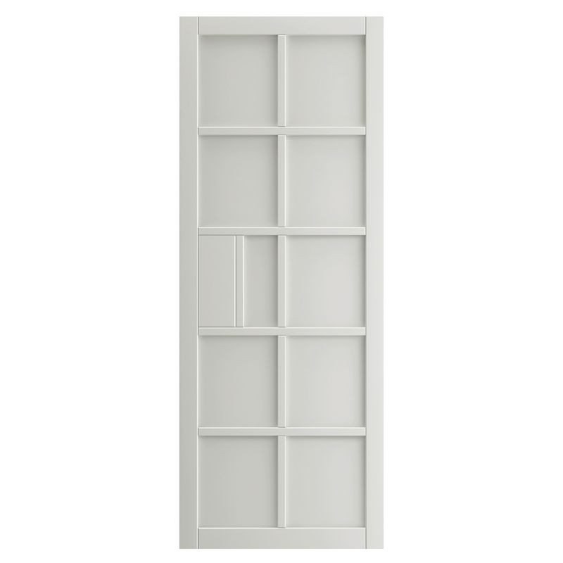JB Kind Plaza 10 Panel White Primed Door 1981 x 610 x 35mm