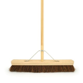 4Trade Broom with Metal Support Bracket