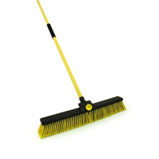 4Trade Heavy Duty Broom with Handle