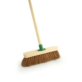 4Trade Broom with Collar and Handle