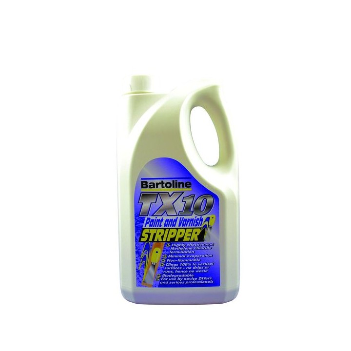 Bartoline T x 10 Paint & Varnish Stripper - 2.5L