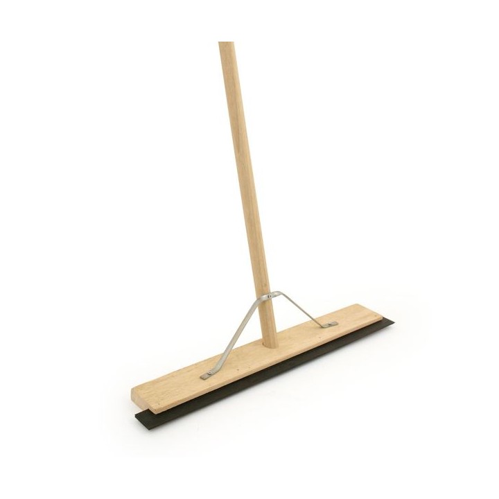 Charles Bentley 24in Floor Squeegee W/ 54in Handle