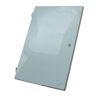 Mitras Recessed Electric Meter Box Door Only - White