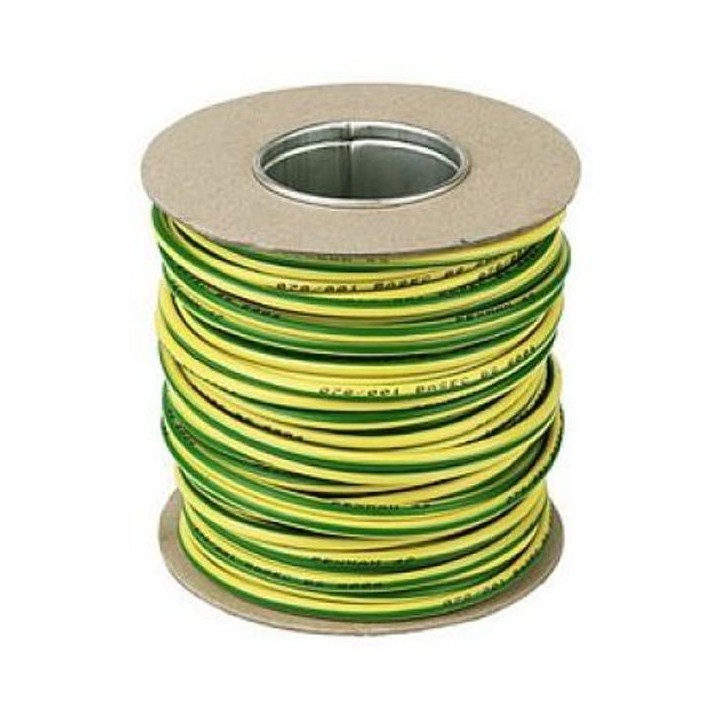 Pitacs Single Core Cable Green/yellow 6491X 10mm 50m