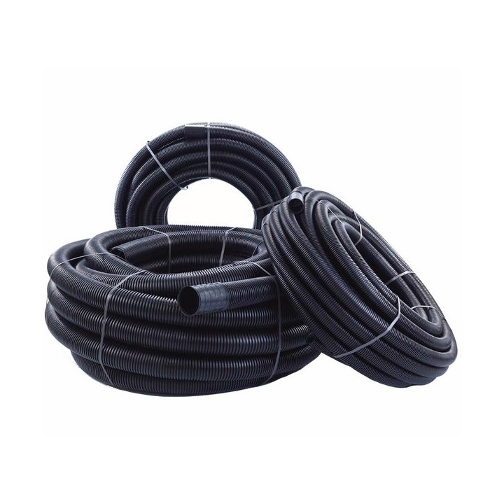 Polypipe 110mm x 50m Black Ridgicoil Electric Includes Coupler RC110 x 50BE