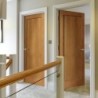 Jb Kind Oak Etna 1Panel Un Finish Veneer Door 1981 x 610 x 35mm