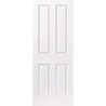 Travis Perkins White Primed 4 Panel Grained Door 1981 x 686 x 35mm