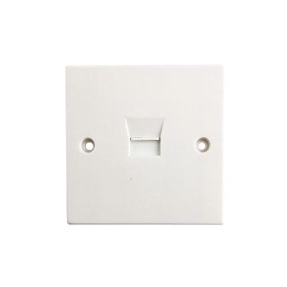 4TRADE Telephone Wall Plate Socket