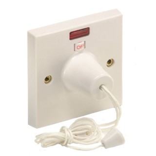4Trade Ceiling Switch 45 Amp 1 Way Neon Double Pole