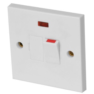 4Trade Switched Fused Connection Unit 13 Amp Neon