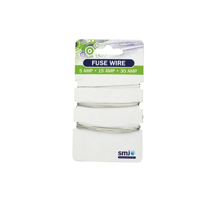 4TRADE Fuse Wire Carded 5/15/30AMP