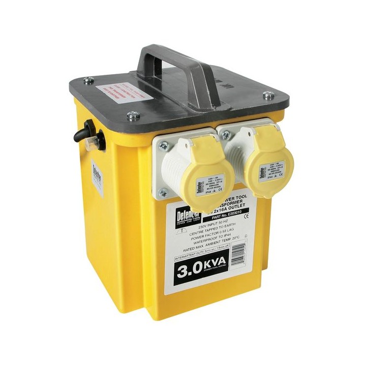 Defender 3 KVA Transformer 2 x 110V Outlets