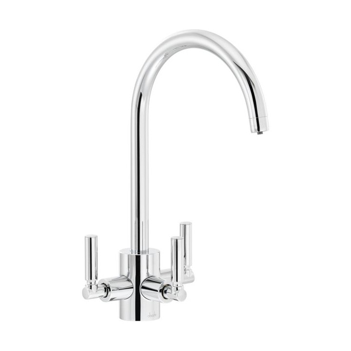 Abode Orcus Dual Lever Filter Monobloc Mixer Tap Chrome AT2072