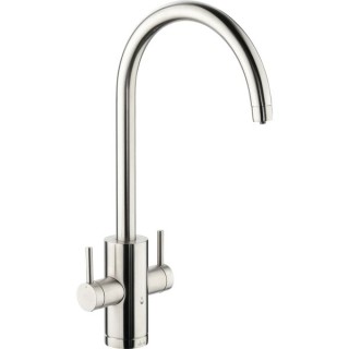 Abode Profile 4 in 1 Hot Water Tap With PB4E Boiler & Filter Brushed Nickel