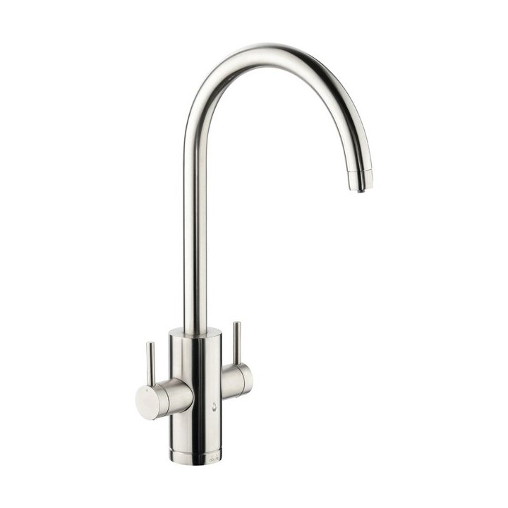 Abode Profile 4 in 1 Hot Water Tap With PB4E Boiler & Filter Brushed Nickel
