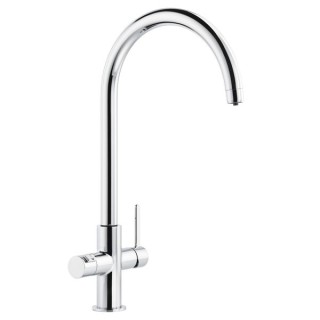 Abode Prothia Slimline 3 in 1 Hot Water Tap And Filter Chrome