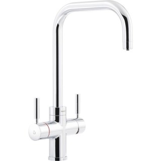 Abode Protex 3 in 1 Instant Hot Water Mono Bloc Sink Tap Chrome