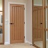 JB Kind Thames Oak Internal Suffolk Prefinished Door Cottage Style 1981 x 711 x 35mm