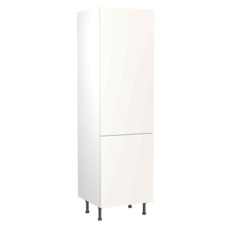 Flatpack Larder Unit Value Slab Standard Matt White 600mm - FKKM1034