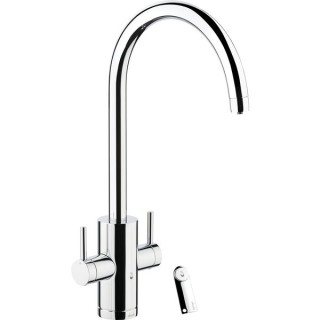 Abode Profile 4 in 1 Hot Water Tap With PB4E Boiler & Filter Chrome