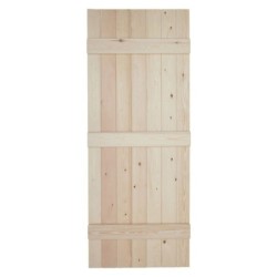 Heritage Internal Pine V Grooved Ledged Door 1981mm x 686mm x 40mm