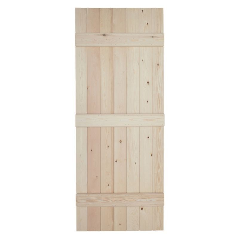 Heritage Internal Pine V Grooved Ledged Door 1981mm x 686mm x 40mm