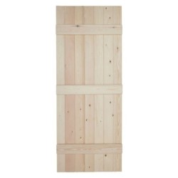 Heritage Internal Pine V Grooved Ledged Door 1981mm x 610mm x 40mm