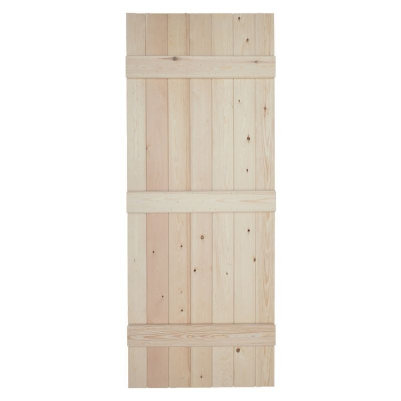 Heritage Internal Pine V Grooved Ledged Door 1981mm x 610mm x 40mm