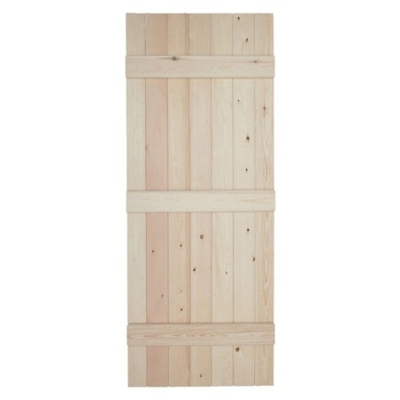 Heritage Internal Pine V Grooved Ledged Door 1981mm x 610mm x 40mm