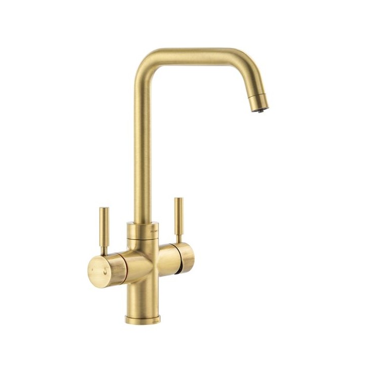 Abode Propure 4 in 1 Hot Water Tap And Filter Brushed Brass