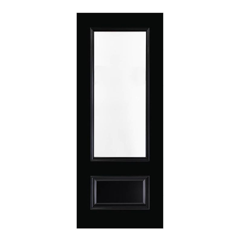 Deanta Sandringham Black Finish Bevelled Glaze 1981mm x 610mm x 35mm