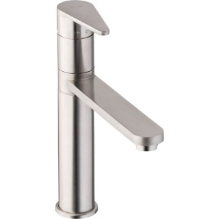Abode Prime Single Lever Sink Tap Brushed Nickel AT1255