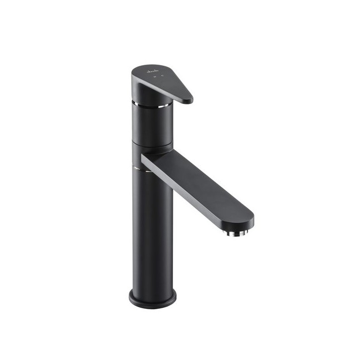 Abode Prime Single Lever Kitchen Mixer Tap Matt Black AT2104