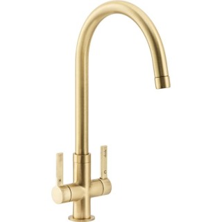 Abode AT2200-F5 Metix Monobloc with Flow Limited Control Brushed Brass