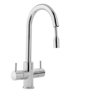 Chantilly Pull Out Sink Mixer Chrome