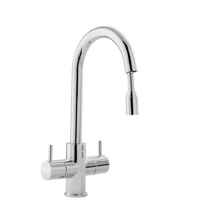 Chantilly Pull Out Sink Mixer Chrome