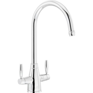 Abode Upton Dual Lever Monobloc Sink Tap Chrome AT2073